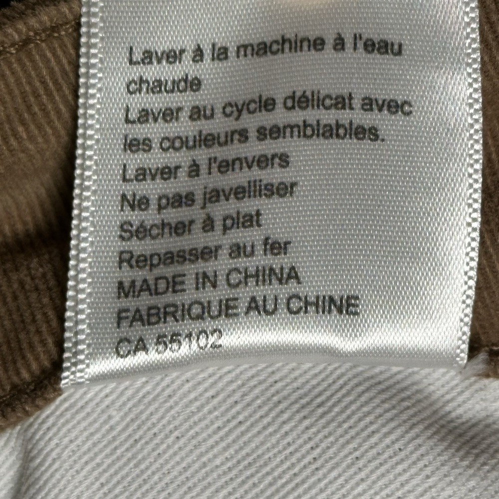 Spier & Mackay Slim Fit Brown Casual Pants Cotton/Spandex - Size 34x29 - Picture 8 of 13